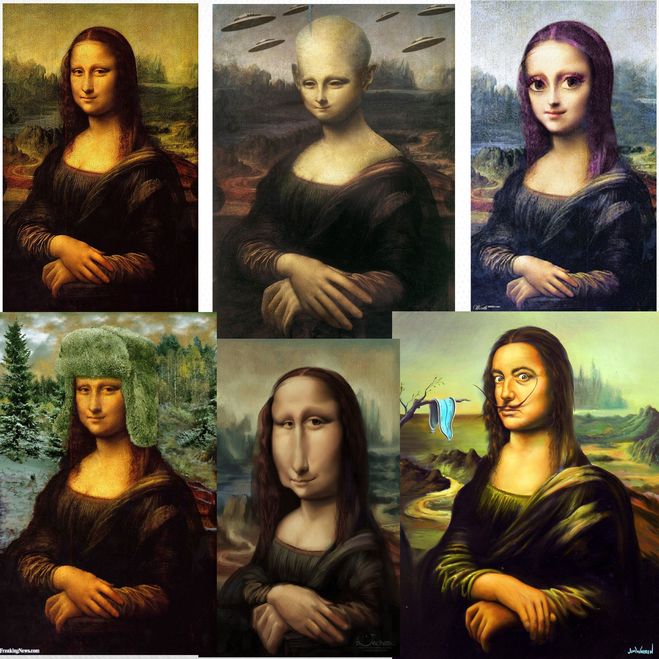 Метамарфозы  Моны Лизы