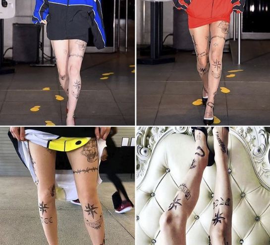 Вы приобретете колготки с изображением тюремных наколок?